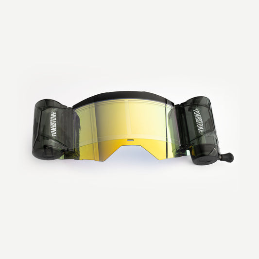 Golden Lens w/Roll-Off | MX/MTB Roll-Off Goggles