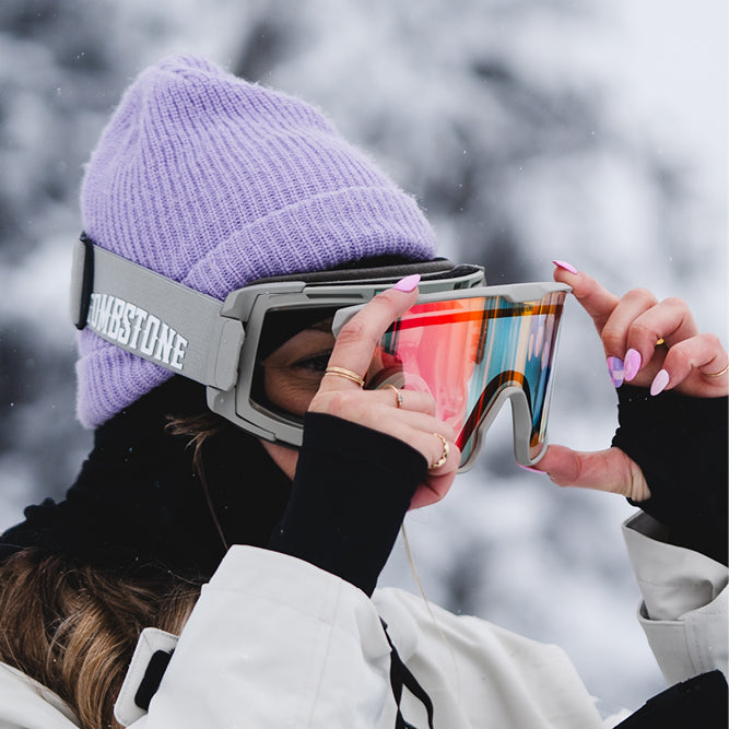 Low Light Snow Lens - Red/Orange | Ash Yezzer Snow Goggles