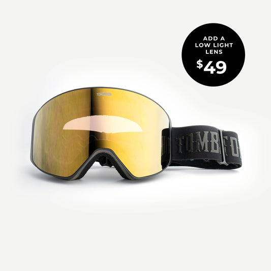Staple (Gold) | Summit Snow Goggles