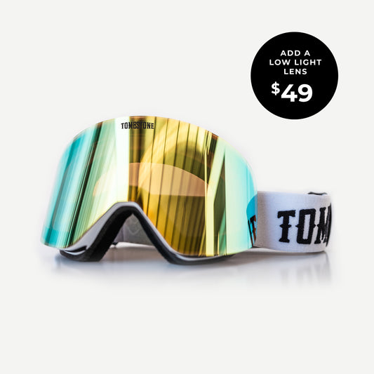 Golden | Curlew Snow Goggles