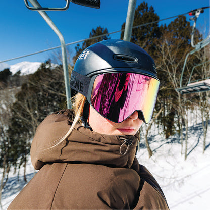 Staple (Pink/Gold) | Summit Snow Goggles