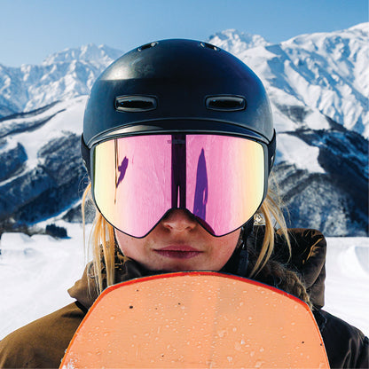 Staple (Pink/Gold) | Summit Snow Goggles