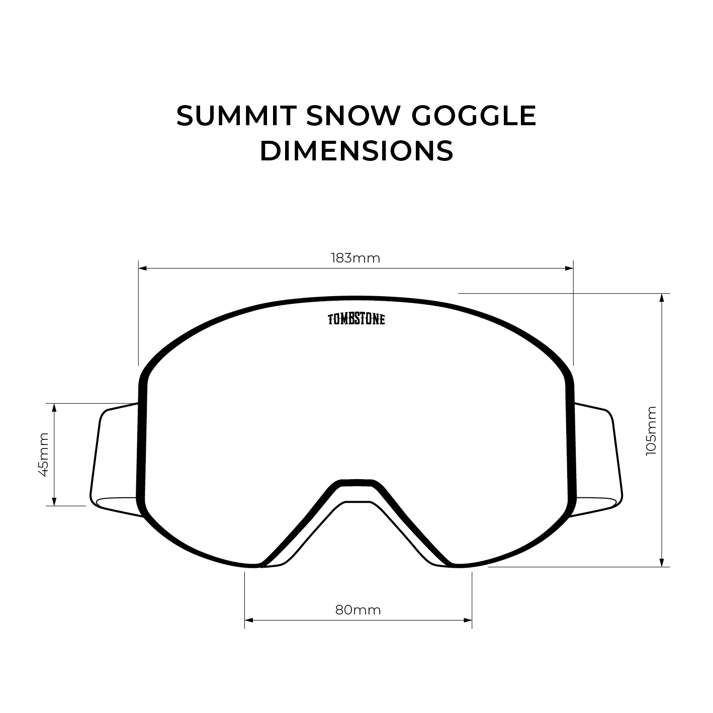 Steen | Summit Snow Goggles