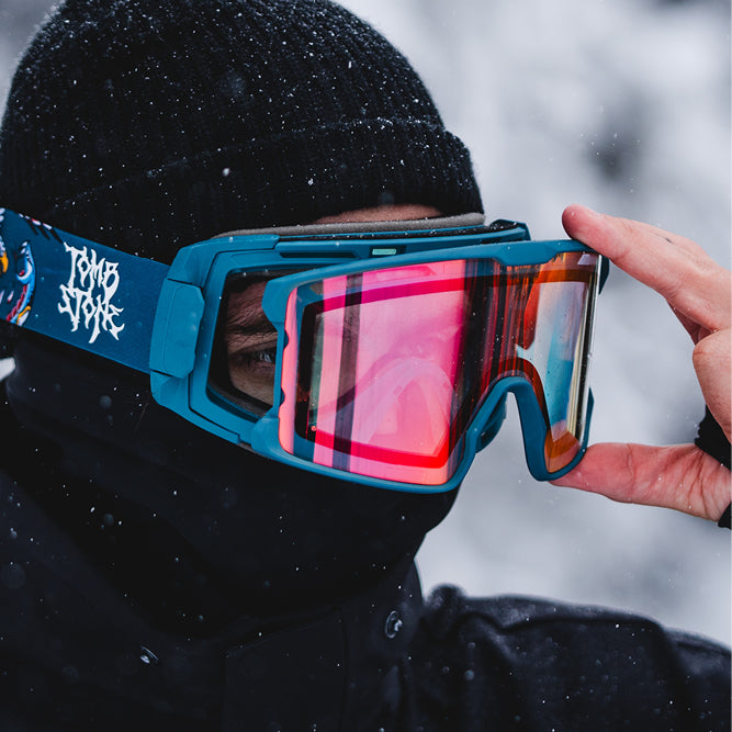 Low Light Snow Lens - Red/Orange | Trad 2.0 Yezzer Snow Goggles