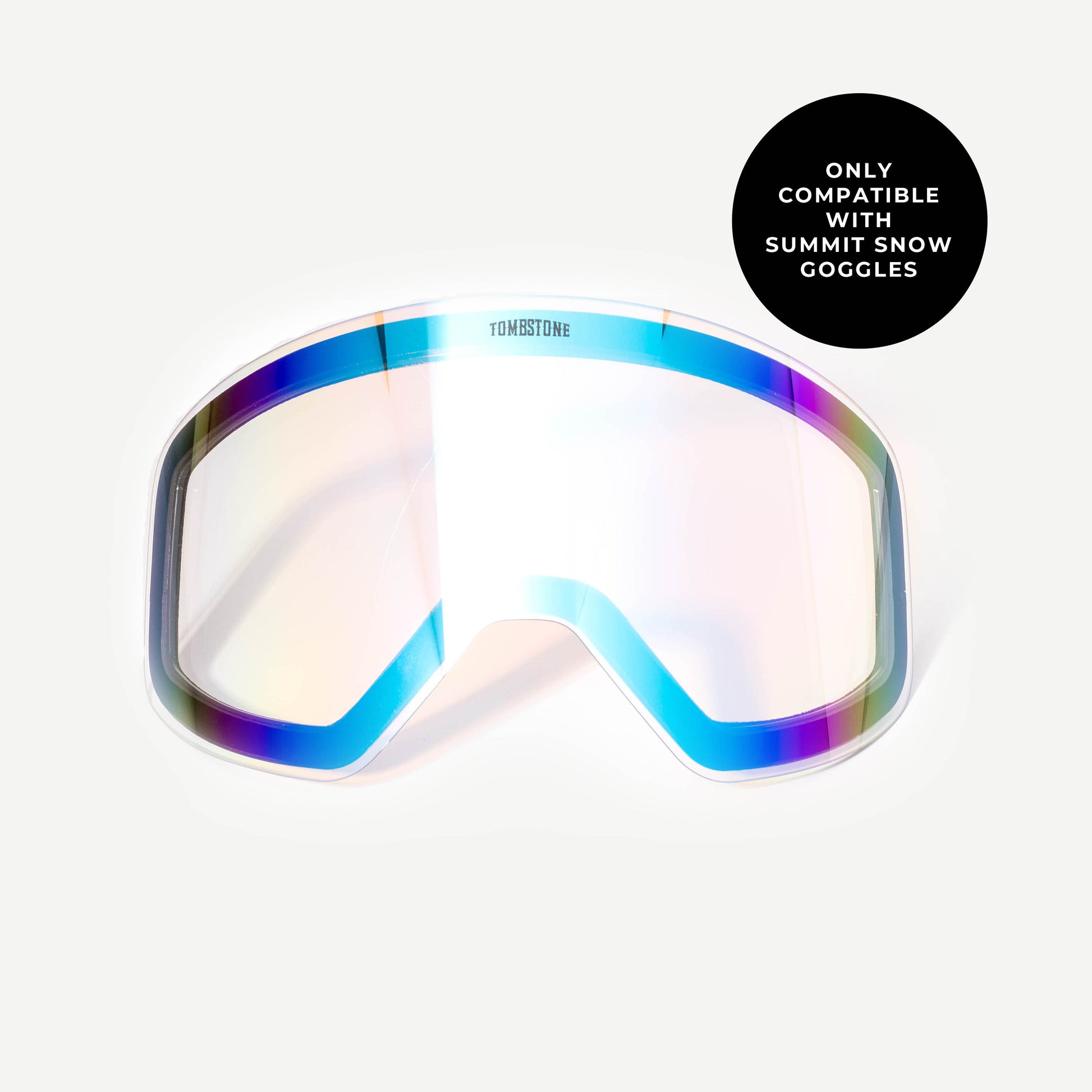Low Light Snow Lens Ice Blue Summit Snow Goggles – Tombstone